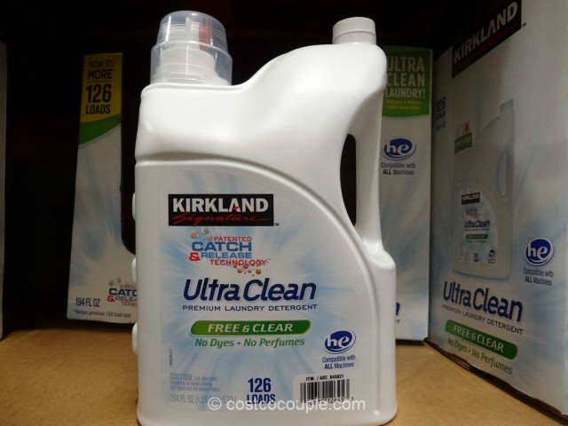 Kirkland Signature Ultra Clean Free and Clear Laundry Detergent Costco 2
