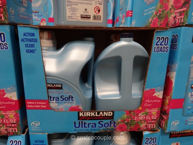 Kirkland Signature Ultra Soft Premium Fabric Softener Costco 1