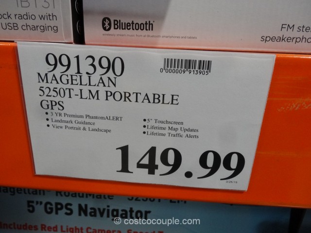 Magellan Roadmate 5250T-LM GPS Costco 1