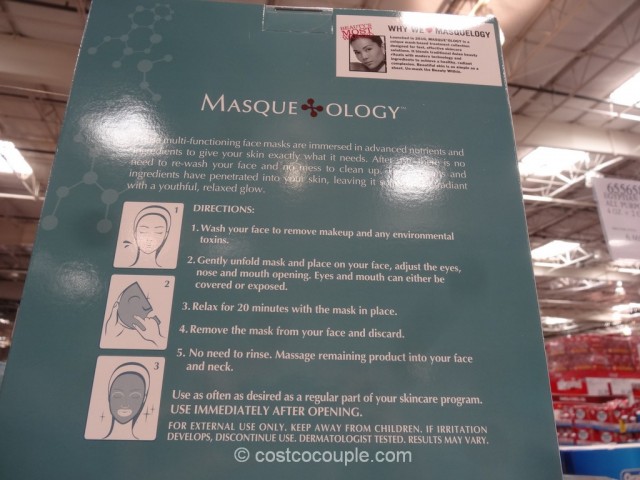 Masqueology Facial Masque Kit Costco 3