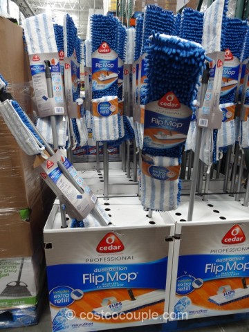 O Cedar Microfiber Damp Dry Flip Mop Costco 2