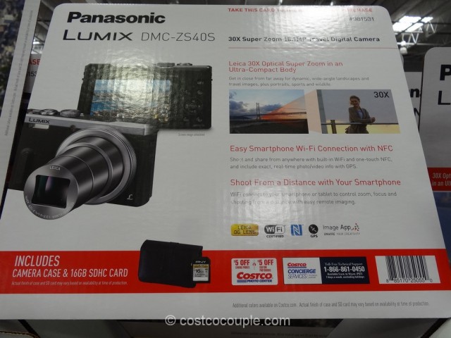 Panasonic DMC-ZS40S Costco 3
