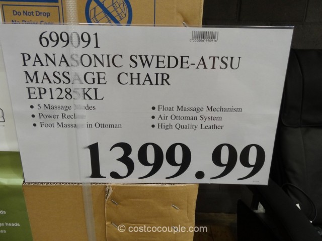 Panasonic Urban Collection Massage Chair EP1285 Costco 1