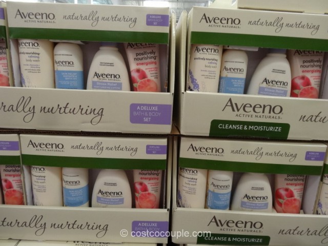 Aveeno Naturally Nurturing Bath and Body Gift Set Costco 1