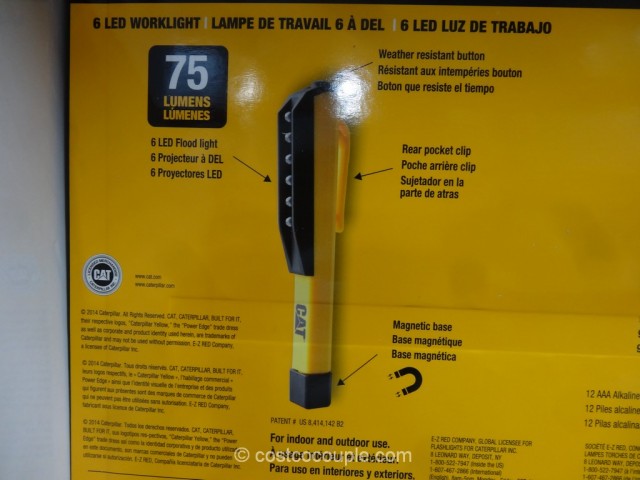Cat LED Worklights with Magnets Costco 4