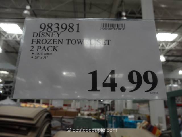 Disney Frozen Towel Set Costco 1
