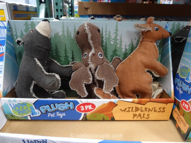 Happy Tails Wilderness Plush Pet Toys Costco 2