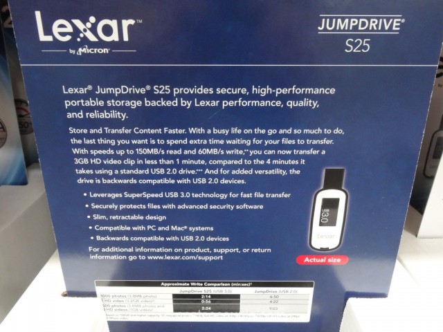 Lexar 128GB JumpDrive Costco 3