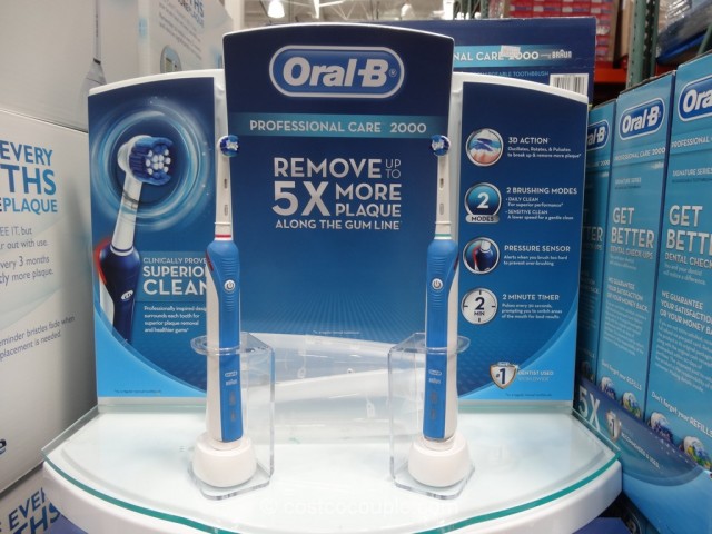 Oral B Professional Care 2000 Rechargeable Toothbrush Costco 2
