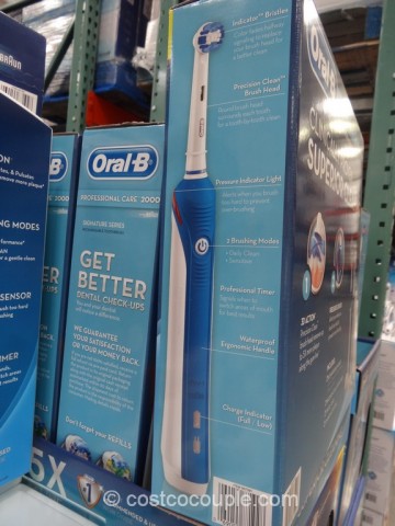 Oral B Professional Care 2000 Rechargeable Toothbrush Costco 7