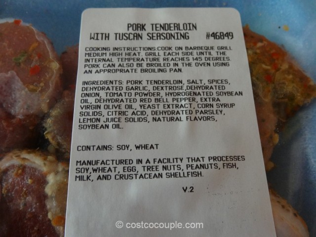 Pork Tenderloin With Tuscan Seasoning Costco 2