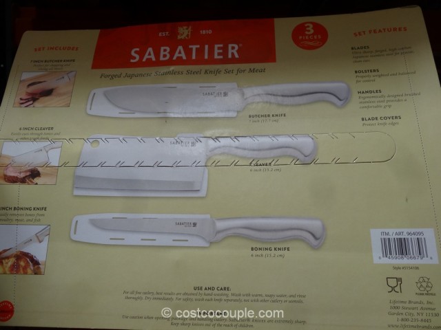 Sabatier Stainless Steel Cutlery Set Costco 3