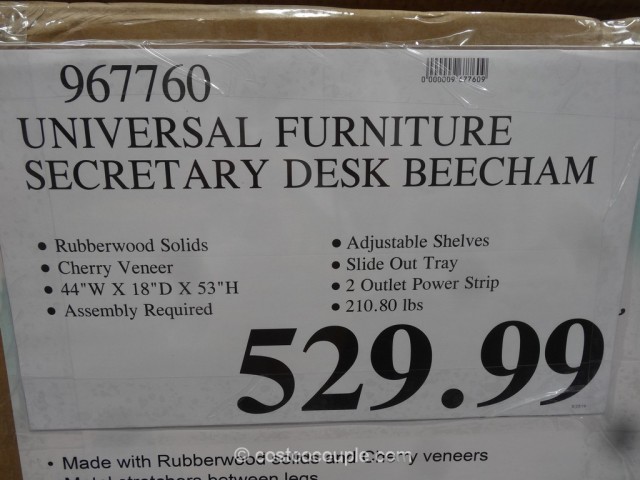 Universal Furniture Secretary Desk Costco 1