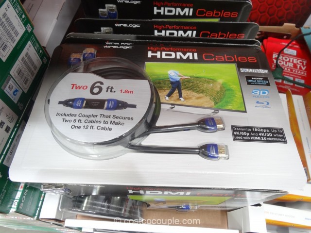 Wirelogic HDMI Cables Costco 2