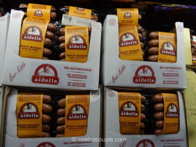 Aidell Spicy Mango With Jalapeno Chicken Sausage Costco 2