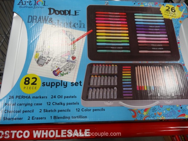 Art 101 Doodle Draw and Sketch Supply Set Costco 2