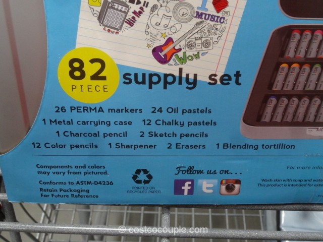 Art 101 Doodle Draw and Sketch Supply Set Costco 4