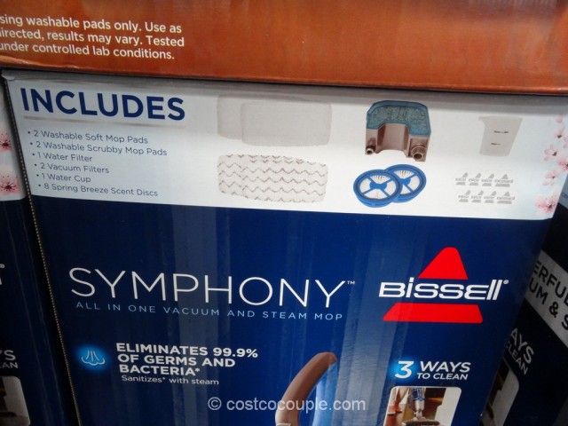Bissell Symphony Vacuum And Steam Mop Costco 4