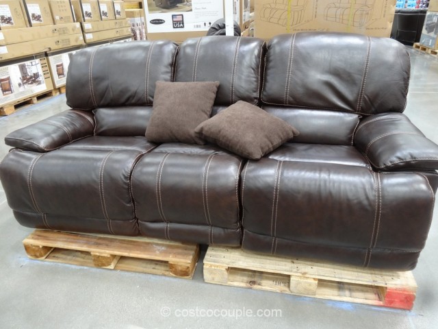cheers clayton motion leather sofa and loveseat
