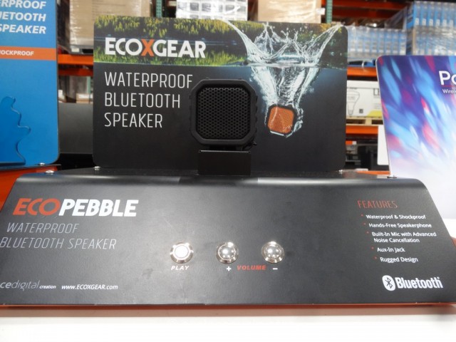 EcoPebble Waterproof Bluetooth Speaker Costco 5