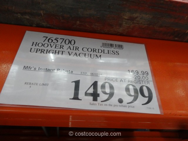 Hoover Air Cordless Vacuum Costco 1
