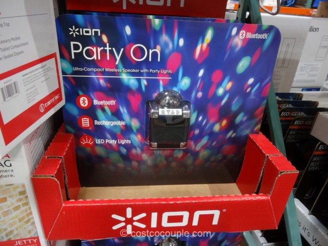 Ion Party On Bluetooth Mini Speaker Costco 2