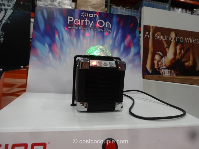 Ion Party On Bluetooth Mini Speaker Costco 3