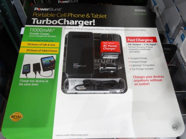 Royal Cell Phone And Tablet Portable Charger Costco 2