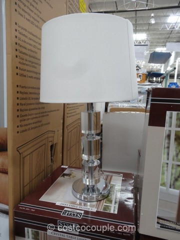 Stylecraft Crystal Table Lamp Costco 2