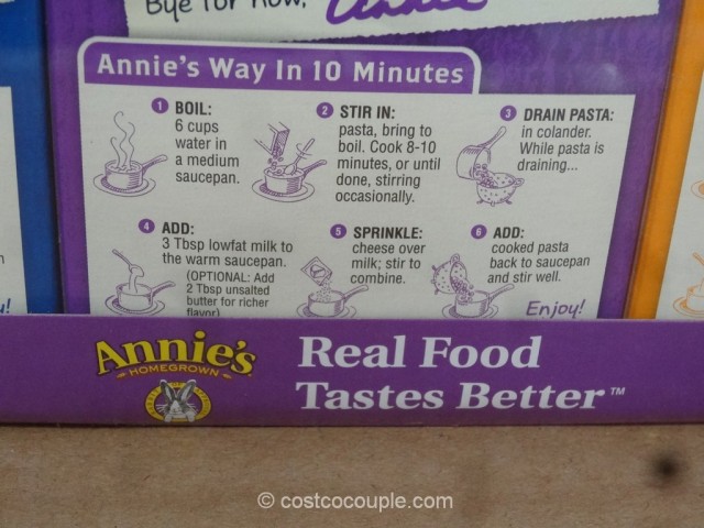 Annies Organic Mac and Cheese Costco 5