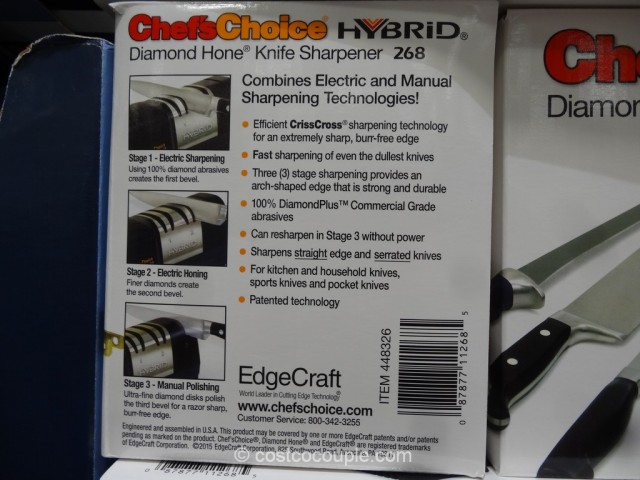 Chefs Choice Electric Diamond Knife Sharpener Costco 4