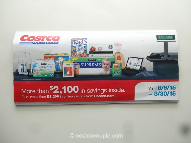 Costco August 2015 Coupon Book 1