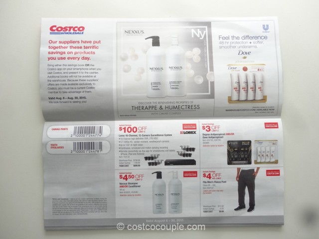 Costco August 2015 Coupon Book 2