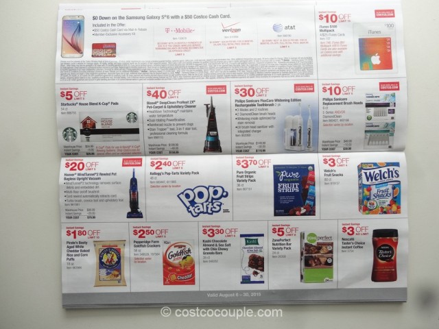 Costco August 2015 Coupon Book 4