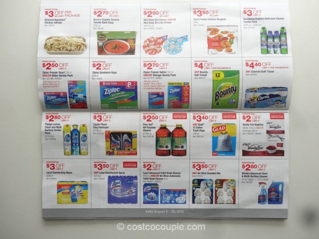Costco August 2015 Coupon Book 6
