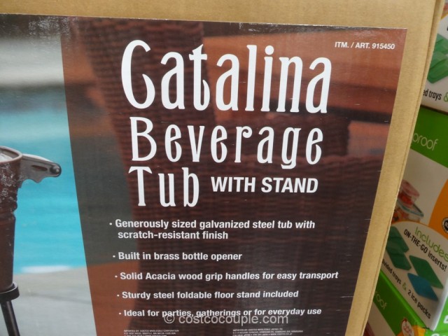 Galvanized Beverage Tub With Stand Costco 6
