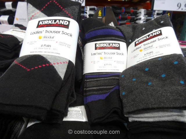 Kirkland Signature Ladies Trouser Sock Costco 3