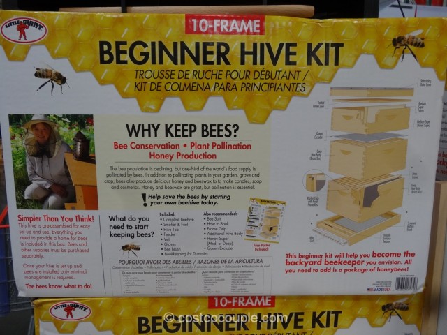 Miller MFG Beginner Hive Kit Costco 7