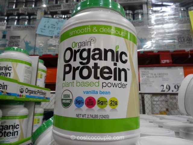 Orgain Organic Protein Powder Vanilla Bean Costco 2