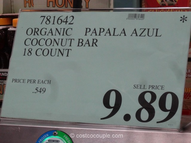 Papala Azul Organic Coconut Bars Costco 1