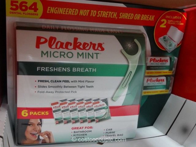 Plackers Micro Mint Dental Flossers Costco 2