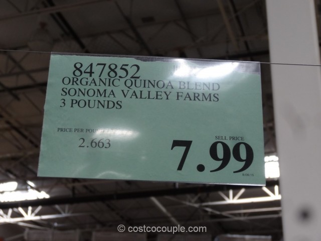 Sonoma Valley Farms Organic Quinoa Blend Costco 1