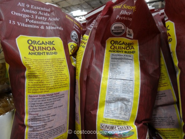 Sonoma Valley Farms Organic Quinoa Blend Costco 4