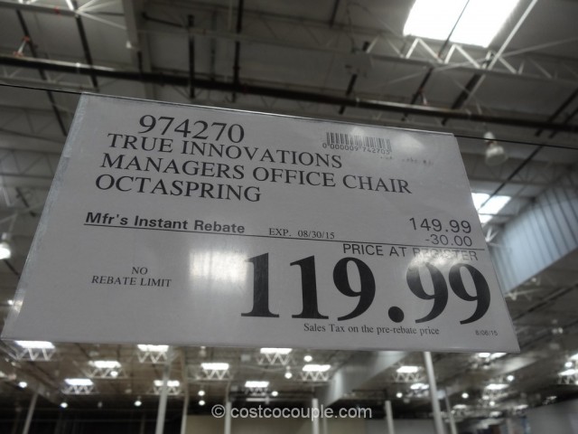 True Innovations Manager Chair Costco 1