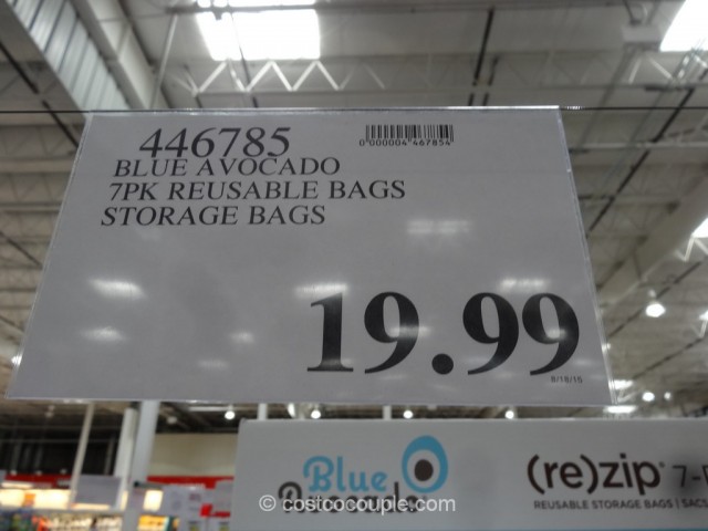 Blue Avocado Rezip Reusable Storage Bags Costco 1