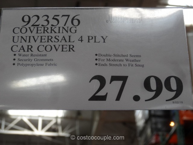 CoverKing Universal Car Cover Costco 1