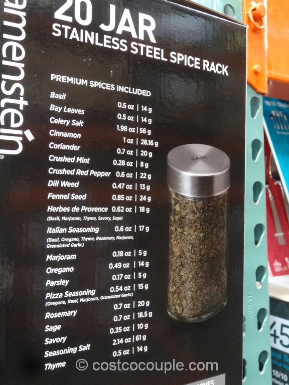 Kamenstein 20 Jar Spice Rack