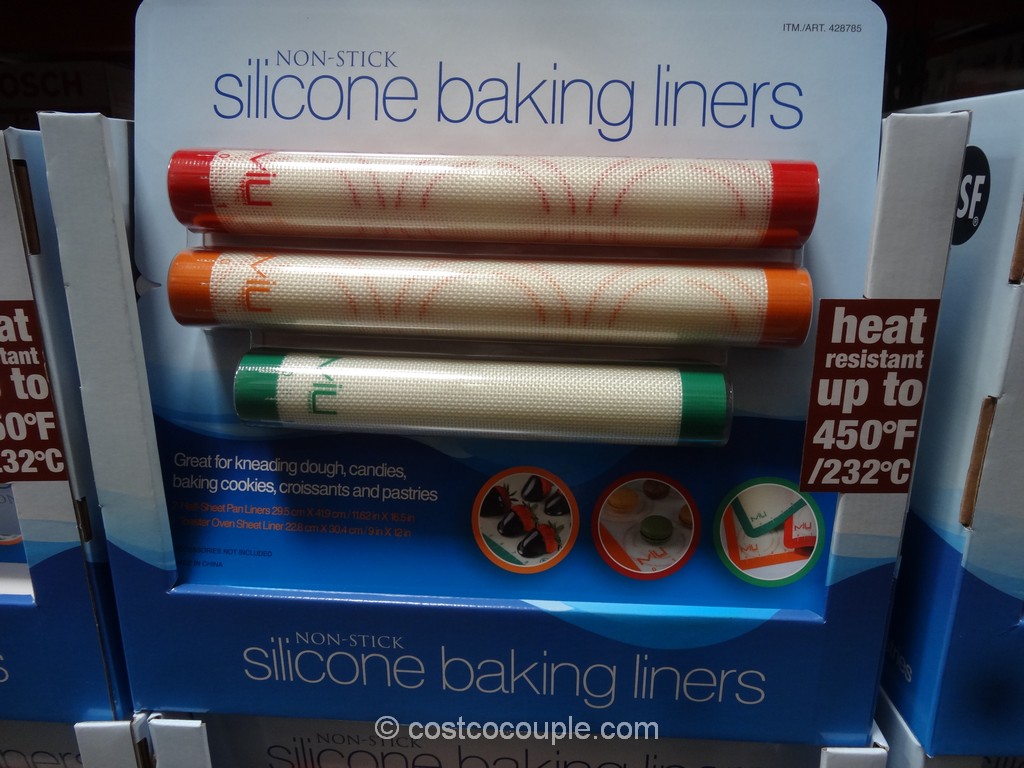 MIU Silicone Baking Liner Set Costco 2