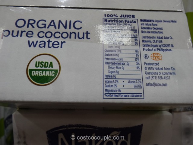 Naked Organic Coconut Water Costco 3