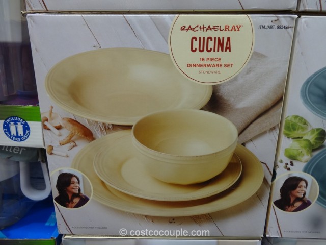 Rachael Ray Cucina Dinnerware Set Costco 5